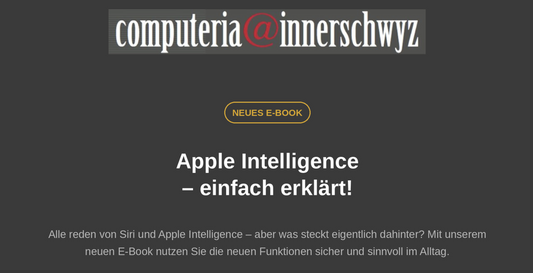 Apple Intelligence - einfach erklärt