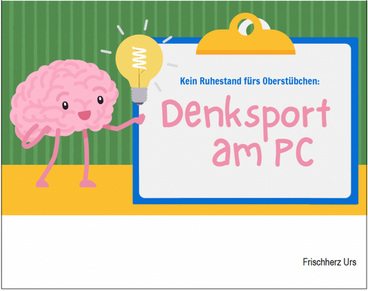 Denksport am PC